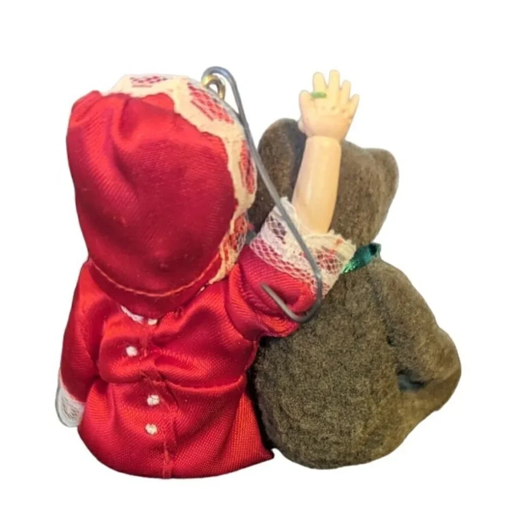 Julianne and Teddy Special Edition 1993 Hallmark Ornament